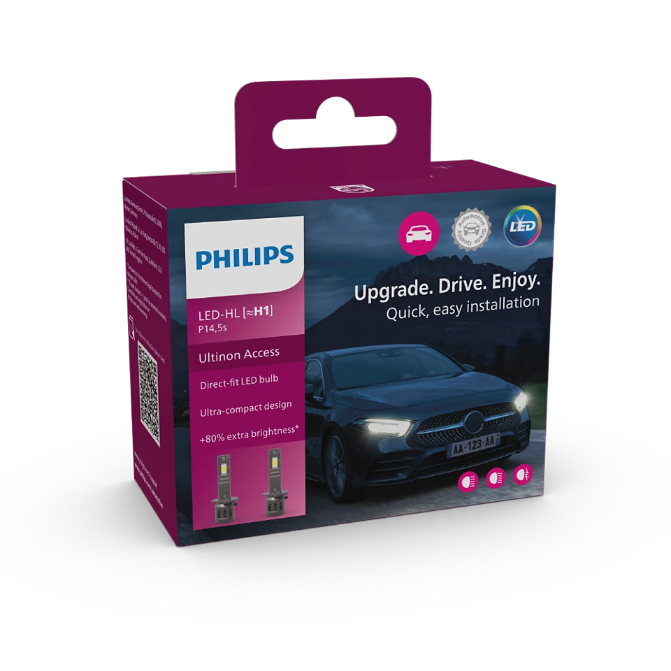 Philips Ultinon Access Kit H1 a Led 12 Volt LUM11258U2500CX 02583850