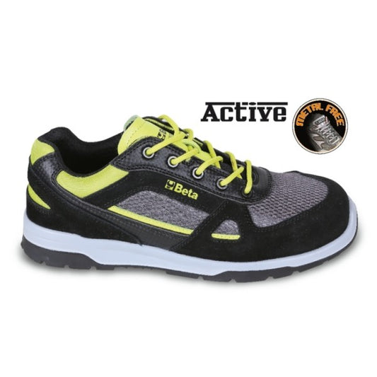 Beta 7314AF Scarpe in pelle scamosciata con inserti in nylon mesh e carbon S1P SRC EN -Iso 20345:2011