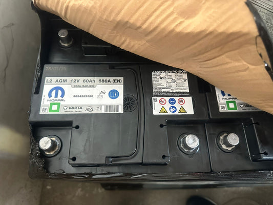9854589080 MOPAR BATTERIA AUTO AGM 60Ah 680A per START & STOP -