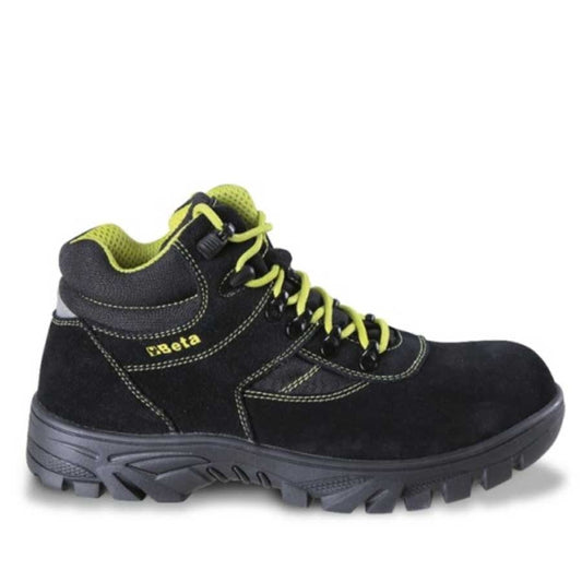 Beta 7238WR Scarpe alte in pelle scamosciata con inserti in nylon, suola in gomma ad alta resistenza e rapido sfilamento resistente all'acqua